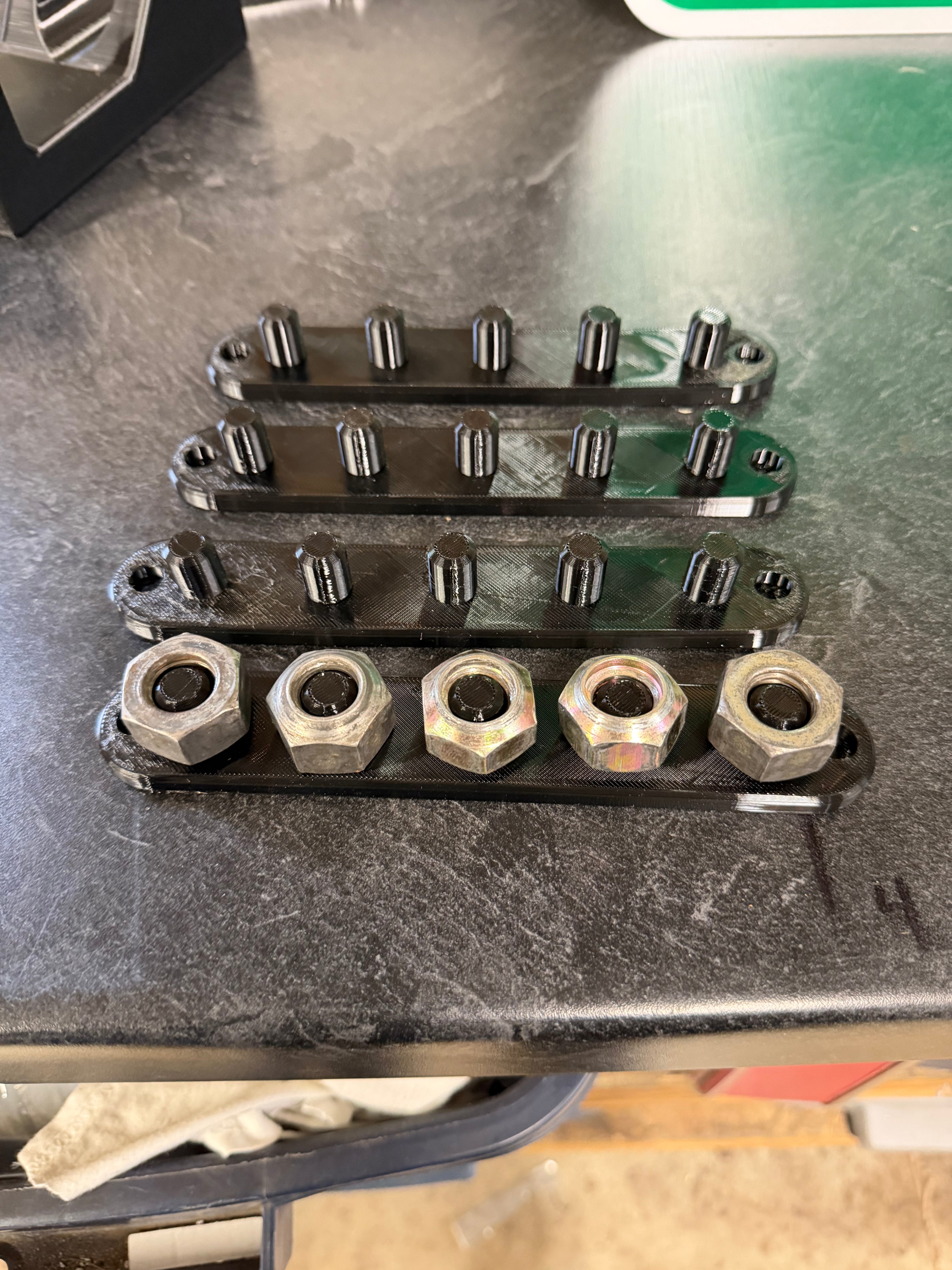Lug Nut Plate Holders