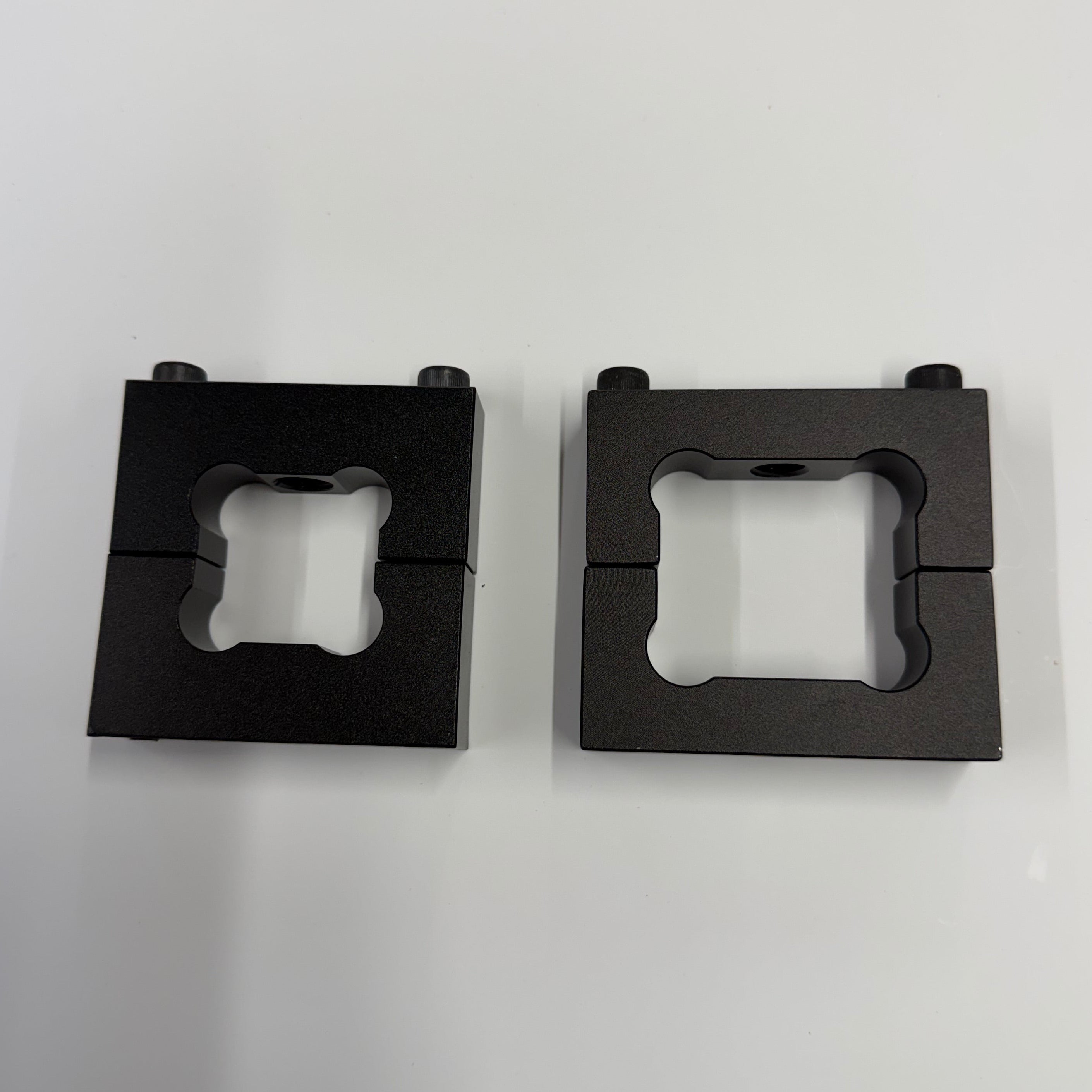 Aluminum Clamp On Weight Brackets for Square Tubing