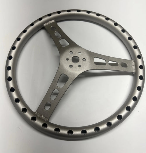 15" Light Weight Dished Aluminum Steering Wheel
