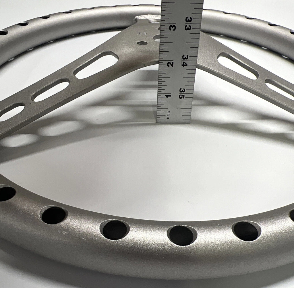 15" Light Weight Dished Aluminum Steering Wheel