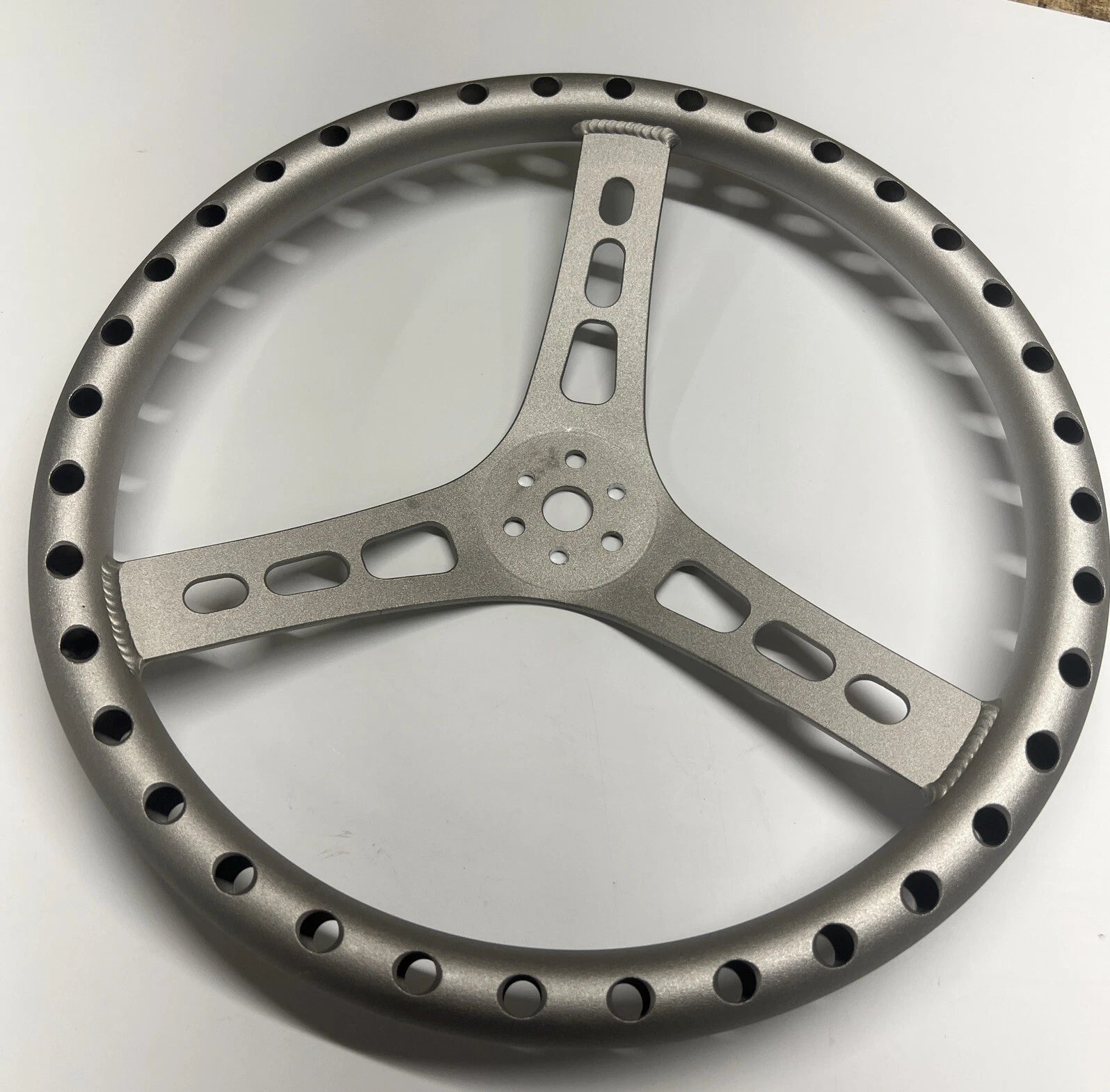 15" Light Weight Dished Aluminum Steering Wheel