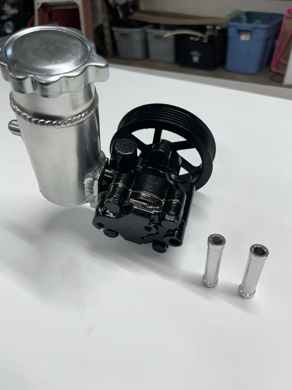 Racing Power Steering Pump SBC BBC Serpentine Belt GM Type 2 Short WP
