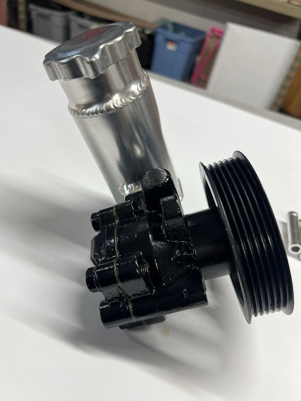 Racing Power Steering Pump SBC BBC Serpentine Belt GM Type 2 Short WP