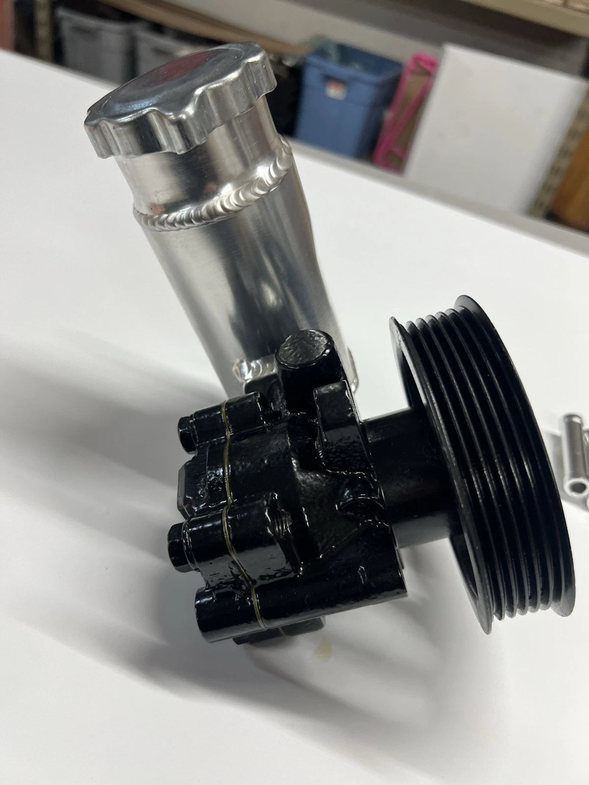 Racing Power Steering Pump SBC BBC Serpentine Belt GM Type 2 Short WP