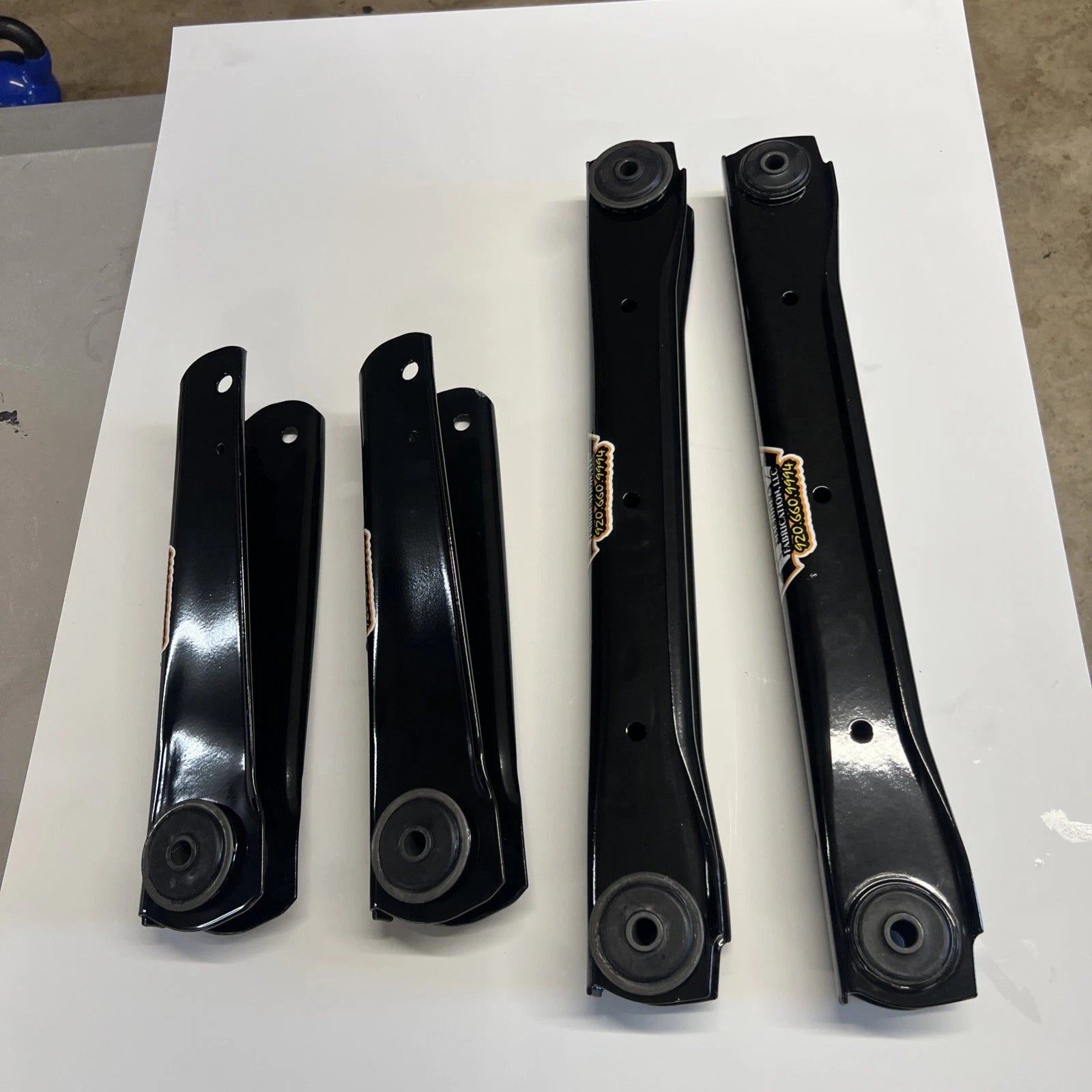 1978-88 G-Body Rear Trailing Arm Upper & Lower Set for IMCA Stock Car 1/2” Holes
